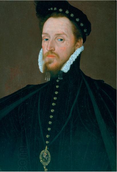 Steven van Herwijck Portrait of Henry Carey, 1st Baron Hunsdon oil painting picture